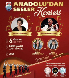 Anadolu Ezgileri Yalova’da Seslendirilecek