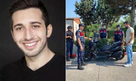 Ünlü Sanatçının Motosikleti Yalova’da Bulundu