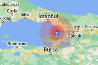Yalova 3,6 Büyüklüğünde Sarsıldı