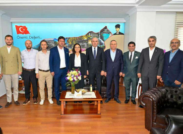 YTSO’dan Vali Kaya’ya Hayırlı Olsun Ziyareti