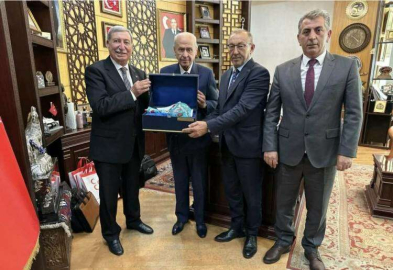 Güldoğan Bahçeli’yi Ziyaret Etti