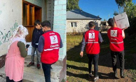 Kızılay Yardım Malzemelerini İhtiyaç Sahiplerine Ulaştırıyor