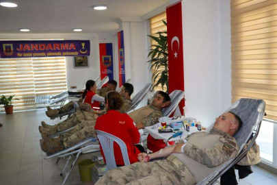Yalova Jandarmasından Kan Bağışı