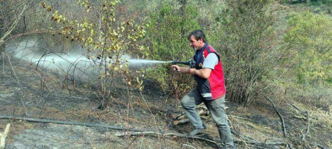 Esenköy’de Yangın Paniği