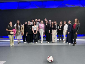 Yaü Öğrencileri Turkuvaz Medya’yı Gezdi