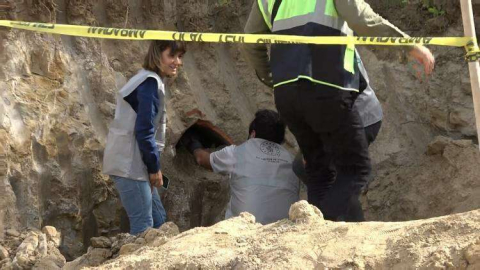 Küp Mezarda Kazı Çalışmaları Başladı