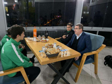 Tokat’tan Futbolculara Moral Yemeği