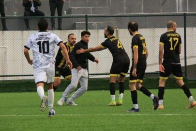 Amatör Maçta Saha Karıştı