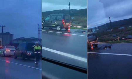 Karşıdan Karşıya Geçerken Canından Oldu