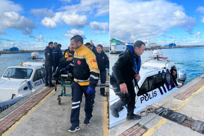 Feribottan Denize Atladı