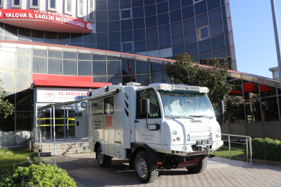 Yalova Sağlık İl Müdürlüğü Mobil Komuta Aracı’nı Filosuna Kattı