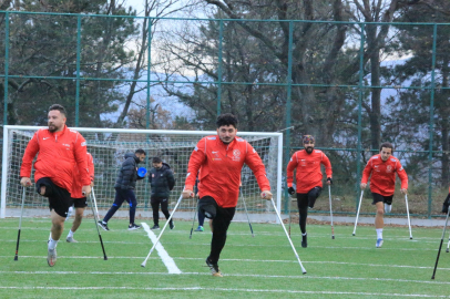 Ampute Milli Futbol Takımı Yalova’da Kampa Girdi