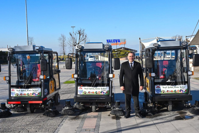 Yalova Belediyesi Temizlik Araç Filosu Büyüyor