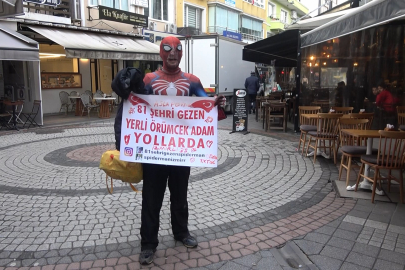 Yerli Örümcek Adamın 17. Durağı Yalova Oldu