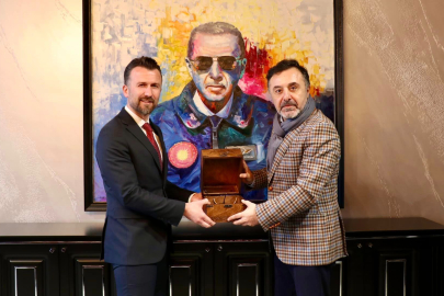 Hacı’dan Özdemir’e Ziyaret