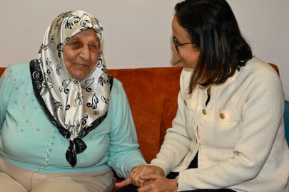 Vali Kaya Hatice Nine’nin Evine Konuk Oldu