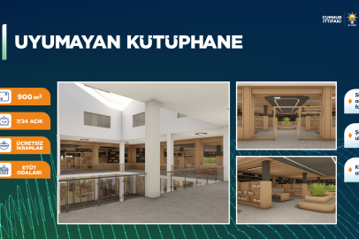 Yalova, “Uyumayan Kütüphane”ye Kavuşuyor