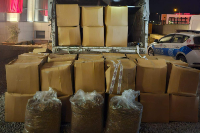 Yalova'da 1 Ton 834 Kg Kaçak Tütün Ele Geçirildi