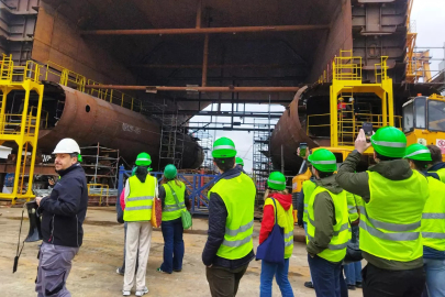 Norveçli Öğrenciler Tersaneleri Ziyaret Etti