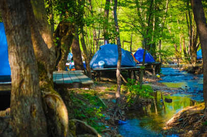“Erikli Şelalesi Kampçıların Gözdesi Oldu”