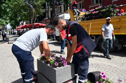 Yalova Sokak Ve Caddeleri Bayrama Hazırlanıyor