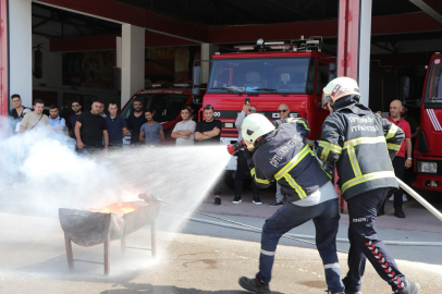 Zirvekent Aş Personellerine Yangın Güvenliği Eğitimi