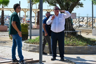 "Çiçek Cafe" Sosyal Tesislerinin Hazırlıkları Sürüyor