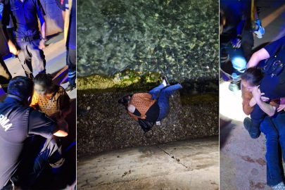 Kontrolünü Kaybeden Kadın Yüksekten Düştü