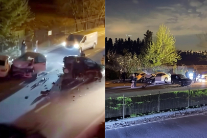 Atatürk Bulvarında Zincirleme Kaza