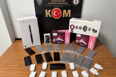 Yalova’da Kaçak Elektronik Operasyonu