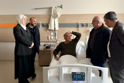 Akyol Ve Güçlü’den Hastalara Ziyaret