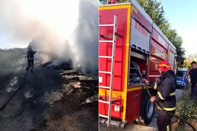 İsmetpaşa Mahallesinde Yangın