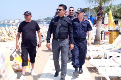 Kaymakam Atak’tan Plajlarda Denetim