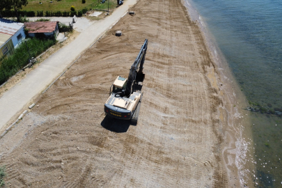 Tavşantepe Sahil Düzenleme Çalışmaları Devam Ediyor