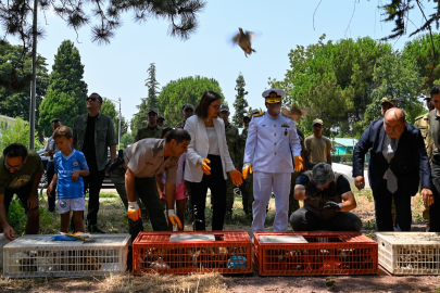 300 Keklik Doğaya Salındı