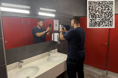 Hastanede Karekod Temizlik Bildirimi Uygulaması Başlatıldı