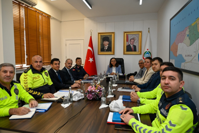 Vali Kaya Yeni Trafik Güvenliği Genelgesi Toplantısına Katıldı