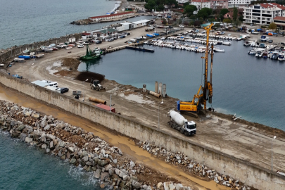 Armutlu Balıkçı Barınağında Çalışmalarda Sona Gelindi