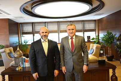 Girgin, Bakan Bak İle Görüştü