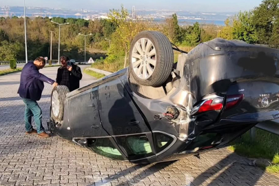 Takla Atan Araç Metrelerce Sürüklendi