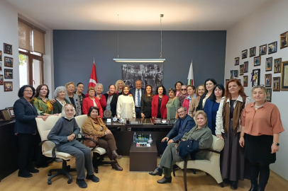 Emekli Öğretmenlerden Engin’e Ziyaret