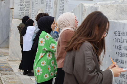 Gençlerden Deprem Şehitlerine Vefa