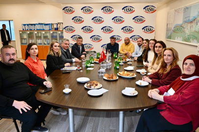 Gürel'den İnci'ye Hayırlı Olsun Ziyareti