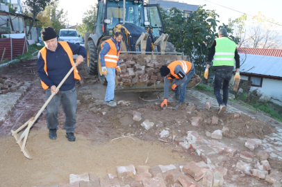 Parke Bakım Onarım Çalışmaları Devam Ediyor