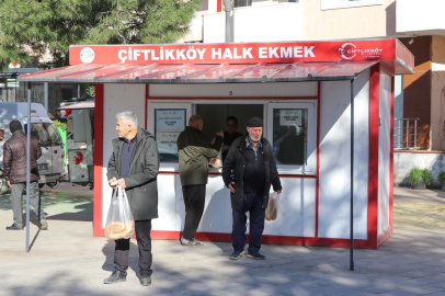 Çiftlikköy’de Altı Ayda 132 Bin 691 Adet Halk Ekmek Satıldı