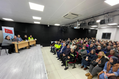 Jandarmadan Okul Servis Şoförlerine Trafik Eğitimi