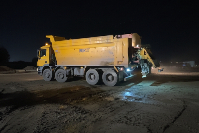 Esenköy'de Tuzlama Çalışmaları Başladı