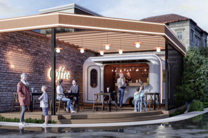 Karavan Kafe’de Çalışmalar Başladı