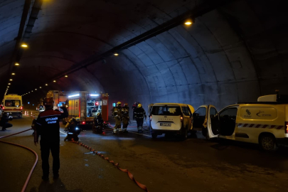 Orhangazi Tüneli’nde Gerçeği Aratmayan Tatbikat