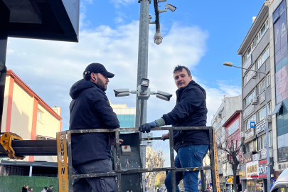 Yalova'da Mobese Kameraları Bakımdan Geçiriliyor